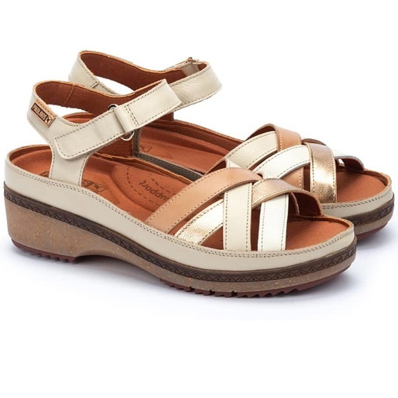 Pikolinos Granada Multi Color Woven Leather Strap Sandal. Like new. - Picture 4 of 15